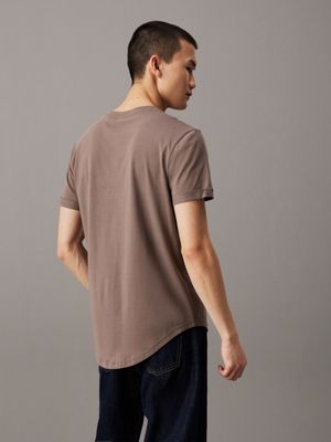 falcon cotton badge t-shirt for men calvin klein jeans