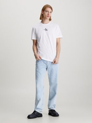 Cotton Monogram T-shirt Calvin Klein®