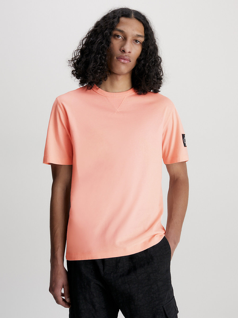 FAINT BLOSSOM > Monogram T-Shirt Met Embleem > undefined heren - Calvin Klein