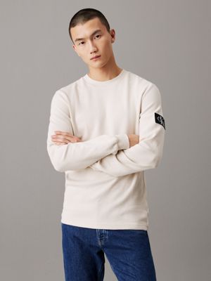 Slim Long Sleeve Waffle T-shirt Calvin Klein® | J30J323485ACF