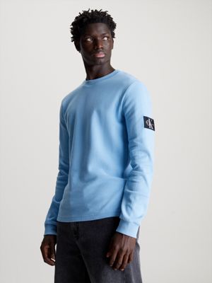 Baby blue 2024 calvin klein sweatshirt