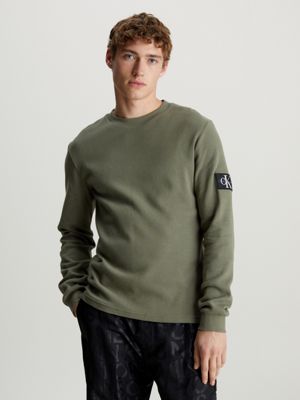 Stornes Waffle - Long Sleeve T-Shirt for Men