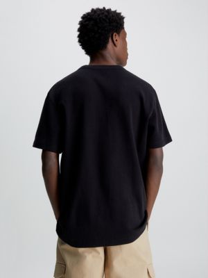 Calvin klein black 2024 t shirt