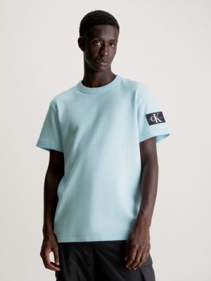 Baumwoll-T-Shirt mit Waffelstruktur Calvin Klein® | J30J323489CYR
