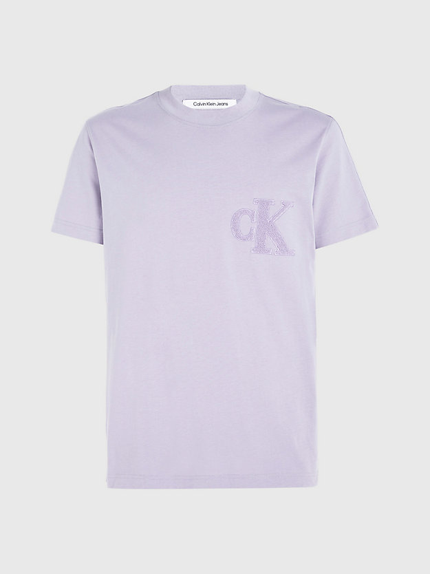 LAVENDER AURA T-shirt avec monogramme for hommes CALVIN KLEIN JEANS