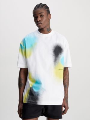 Voor een dagje uit een kopje Aandringen Oversized T-shirt met sprayprint Calvin Klein® | J30J323531YAF
