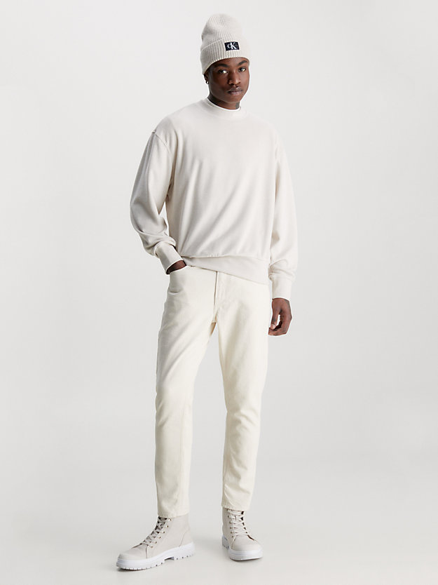 Relaxed Towelling Sweatshirt Calvin Klein® | J30J323547ACF