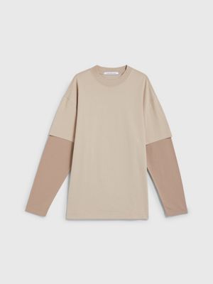 GORGLITTER Leoparden Top Damen - Transparentes Langarm Crop Top