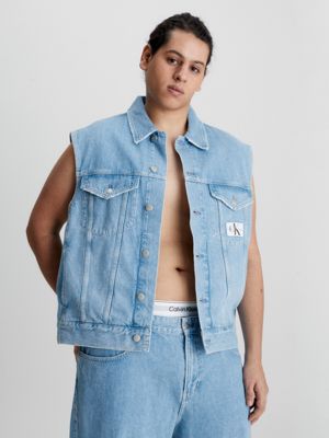 Oversized Denim Vest Calvin Klein® J30J3235721AA 