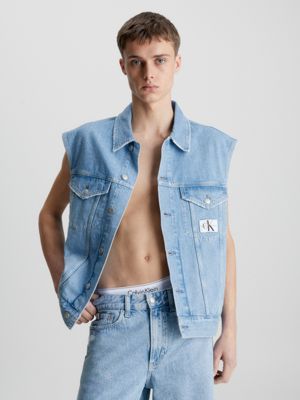 Sandy Nodig hebben Paragraaf Oversized denim gilet Calvin Klein® | J30J3235721AA