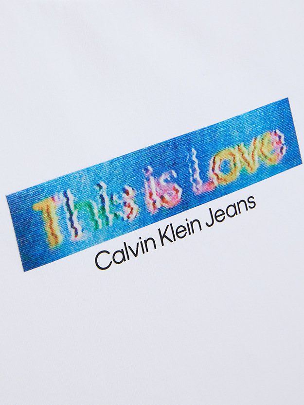 BRIGHT WHITE Camiseta de tirantes slim - Pride de hombre CALVIN KLEIN JEANS