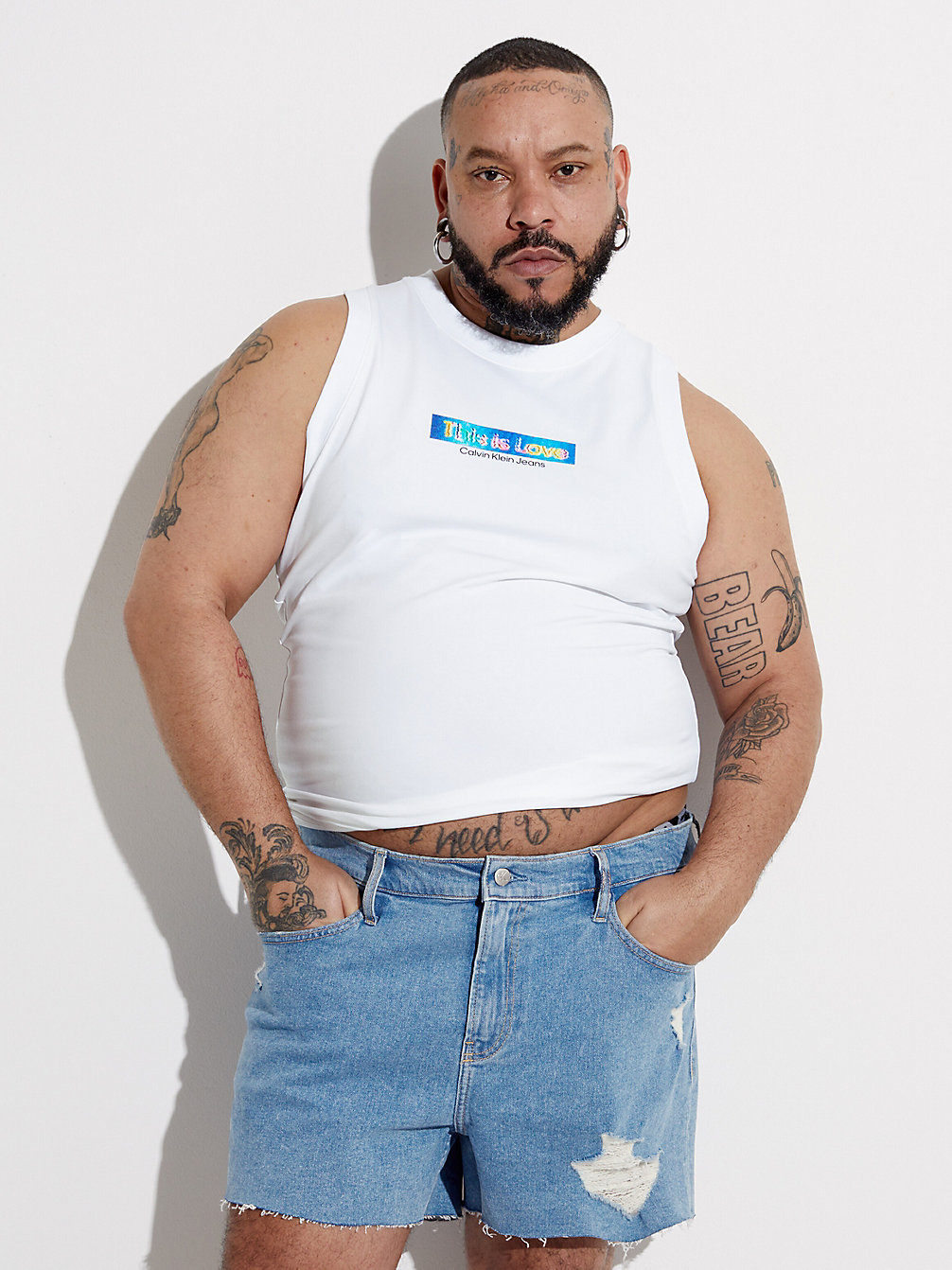 Camiseta De Tirantes Slim - Pride > BRIGHT WHITE > undefined hombre > Calvin Klein
