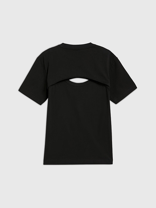CK BLACK T-shirt slim ajouré - Pride for hommes CALVIN KLEIN JEANS