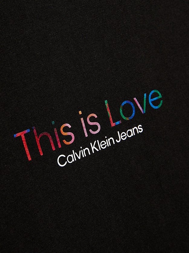 ck black double layer tank top - pride for men calvin klein jeans