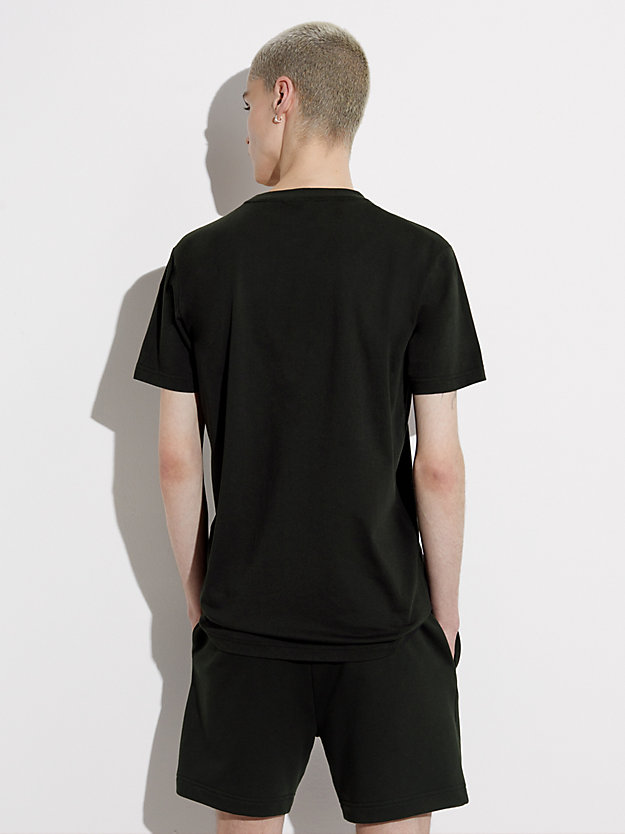 t-shirt slim - pride ck black pour hommes calvin klein jeans
