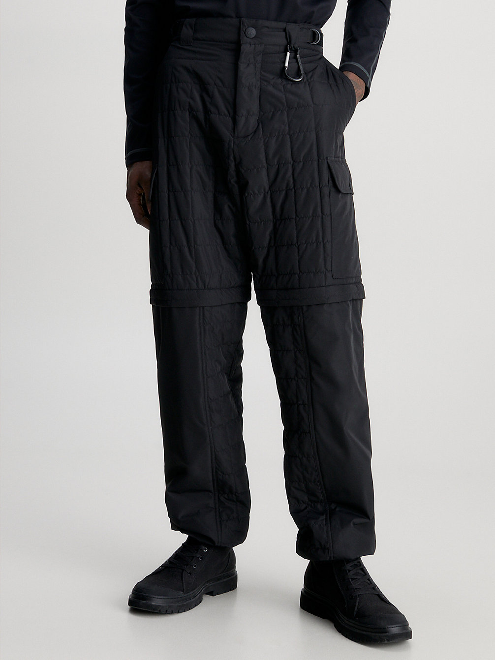 CK BLACK 2-In-1 Quilted Cargo Pants undefined men Calvin Klein