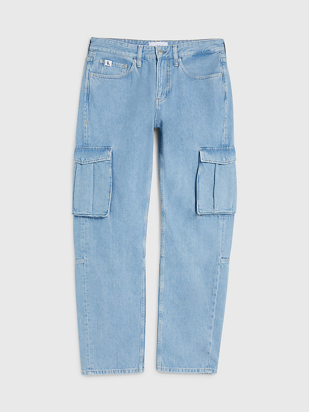 90's straight jeans pratici denim da uomo calvin klein jeans