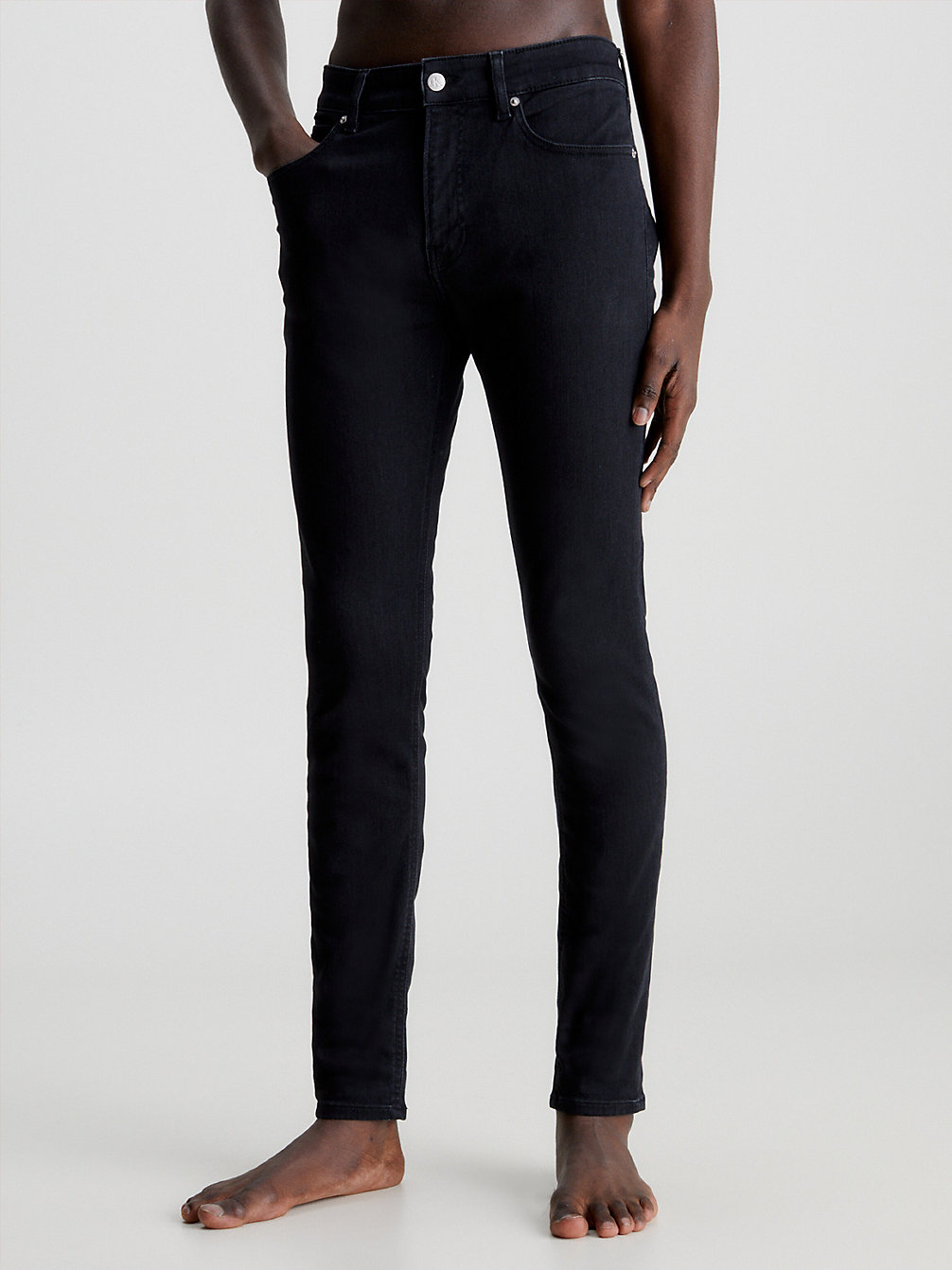 DENIM BLACK Jean Super Skinny undefined hommes Calvin Klein