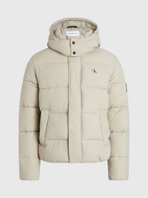 Crinkle Nylon Puffer Jacket Calvin Klein® | J30J323708PED