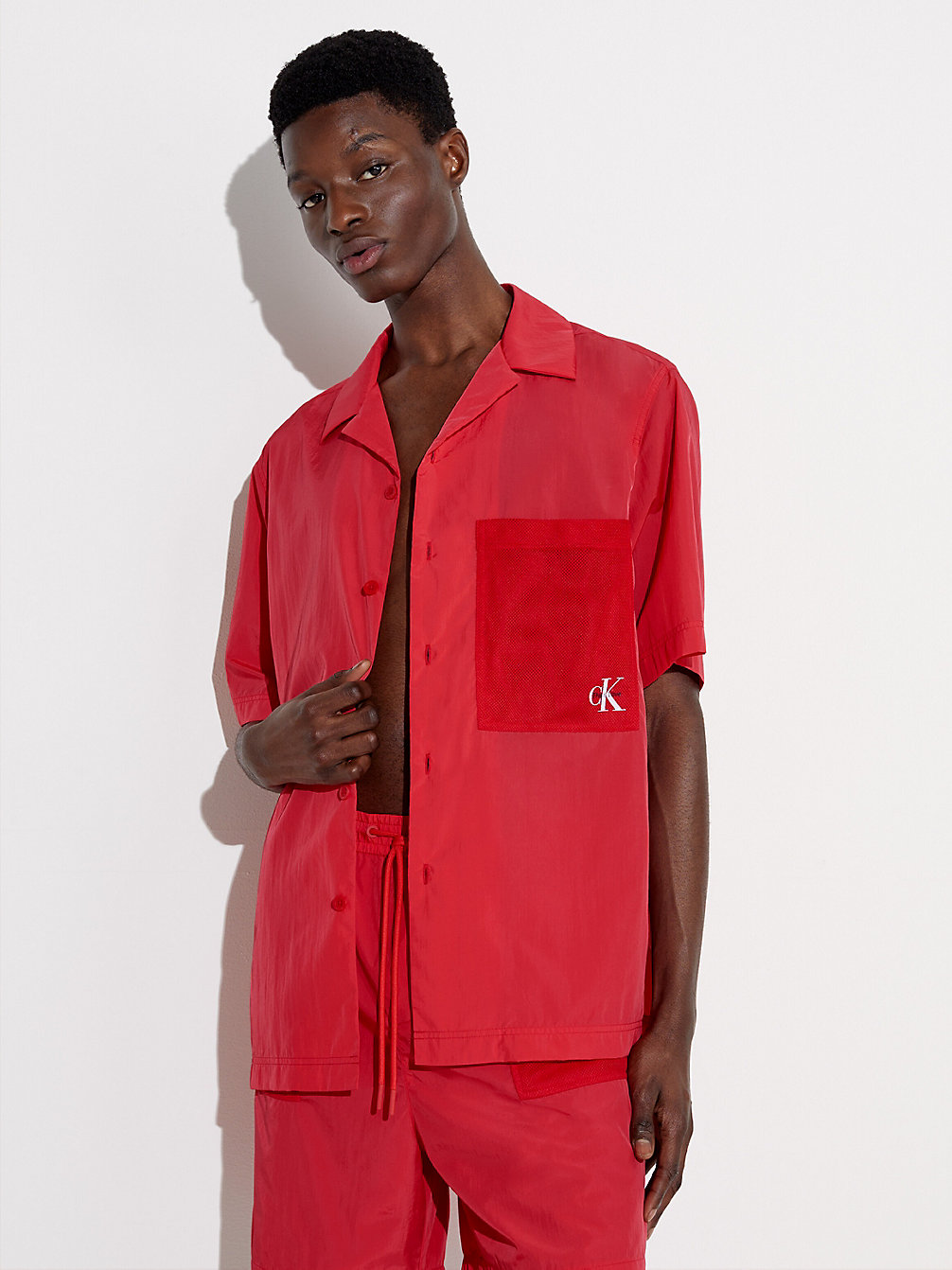 BITTERSWEET Lässiges Kurzärmeliges Hemd Aus Nylon - Pride undefined Herren Calvin Klein