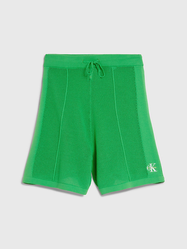 laguna green shorts aus gehäkeltem strick - pride für herren - calvin klein jeans