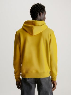 Calvin klein store hoodie yellow