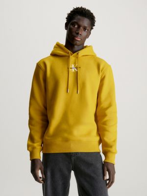 Calvin klein on sale yellow hoodie