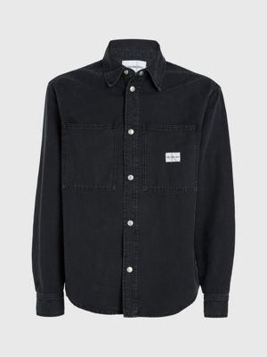 Calvin Klein Black Cotton Shirt