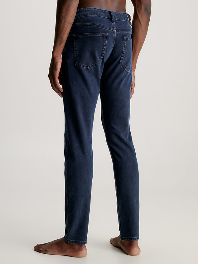 blue slim tapered jeans für herren - calvin klein jeans