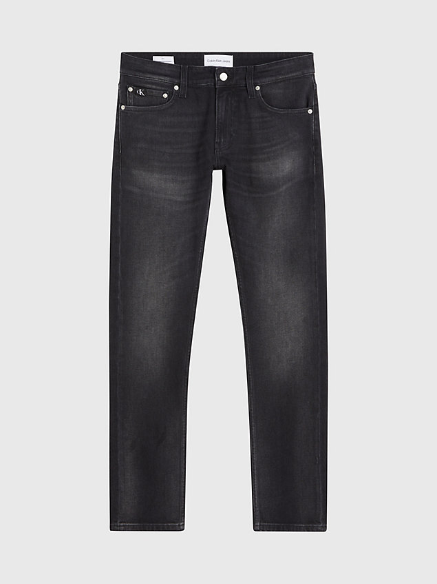 black jeansy slim dla mężczyźni - calvin klein jeans