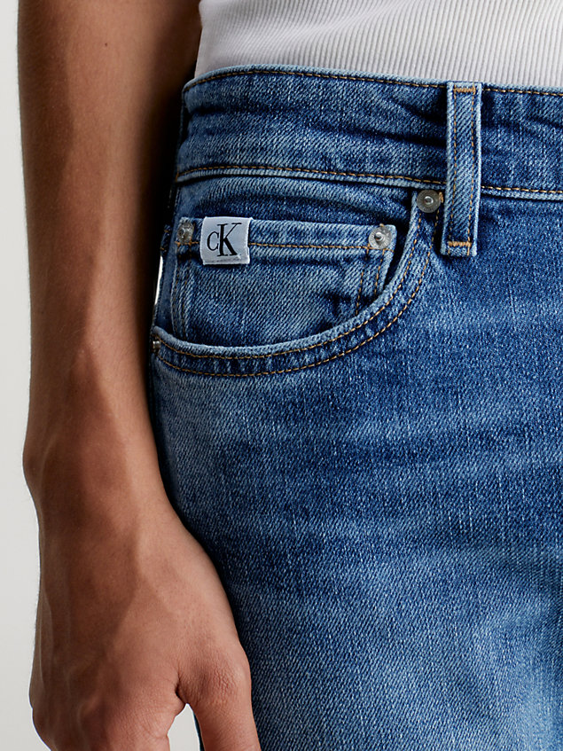 blue jeansy slim dla mężczyźni - calvin klein jeans