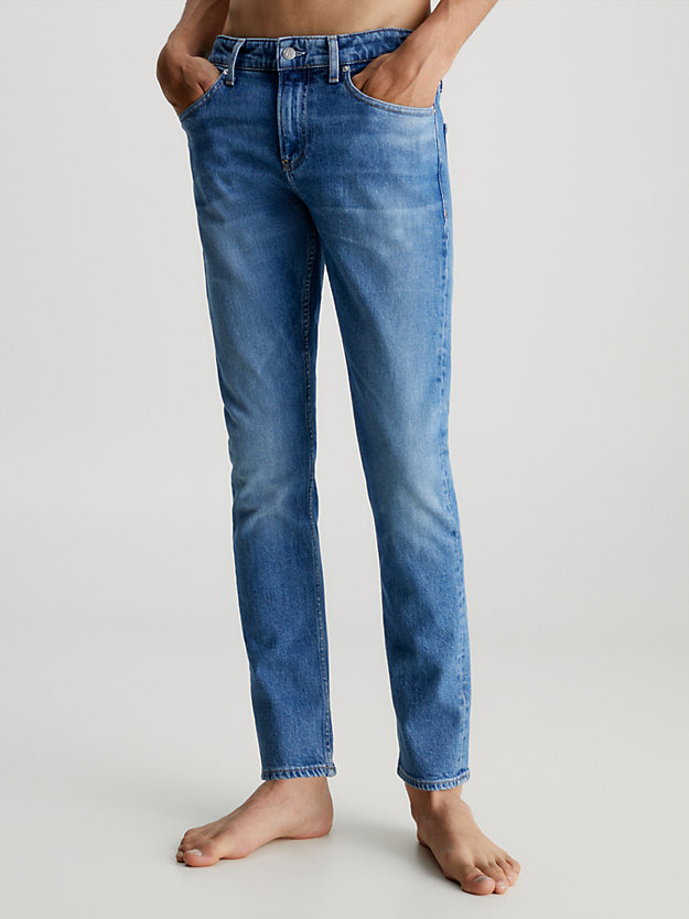 denim light slim jeans for men calvin klein jeans