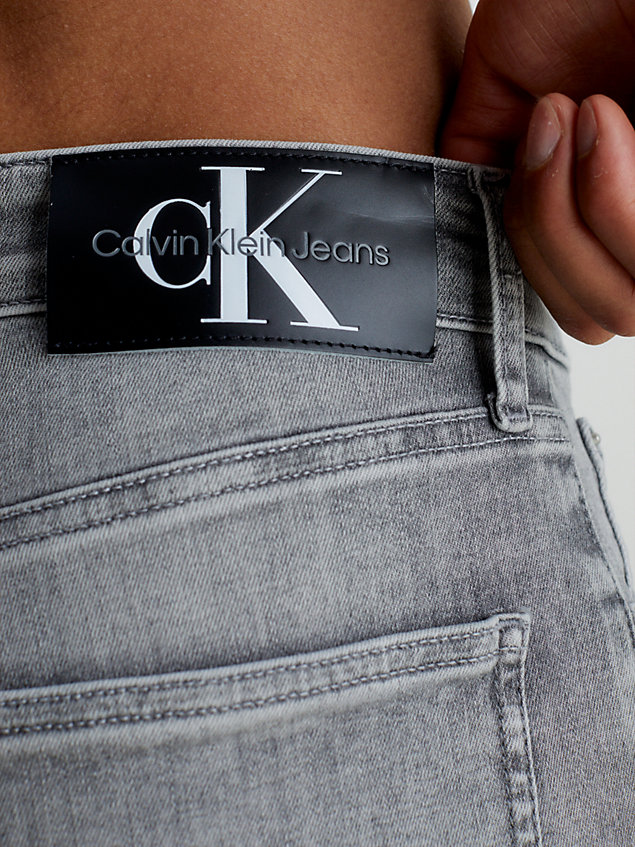 jean skinny grey pour hommes calvin klein jeans