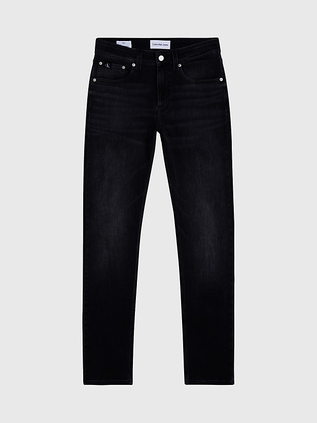 denim black jeansy skinny dla mężczyźni - calvin klein jeans
