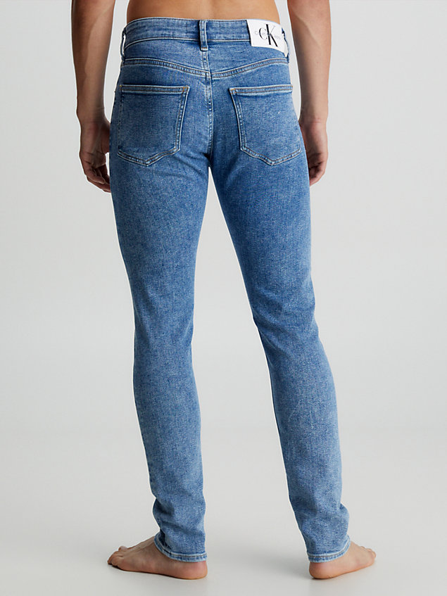 skinny jeans blue de hombre calvin klein jeans