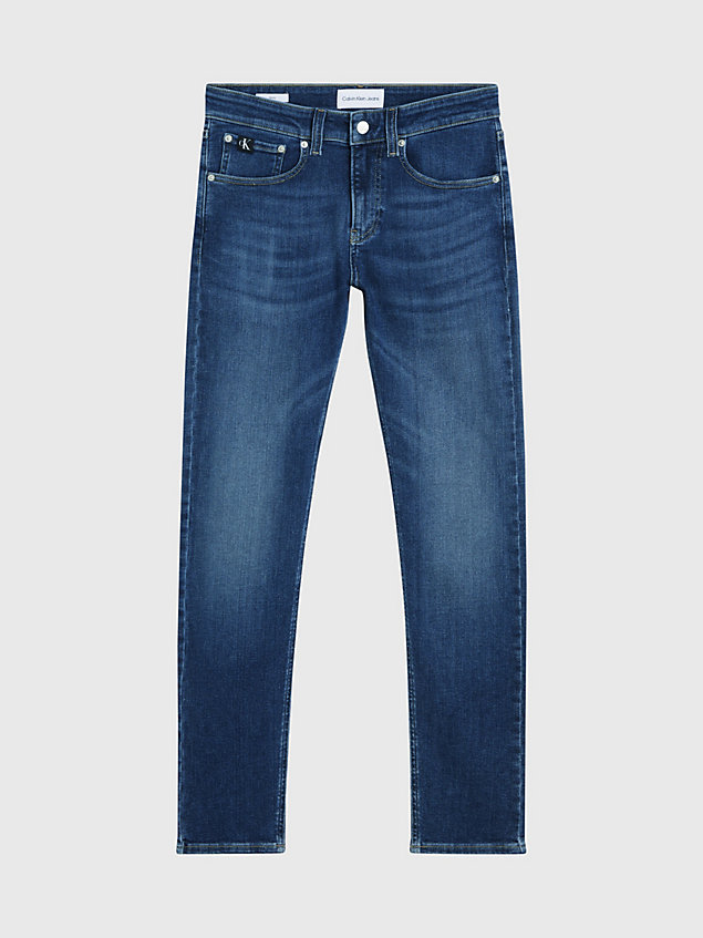 blue jeansy skinny dla mężczyźni - calvin klein jeans