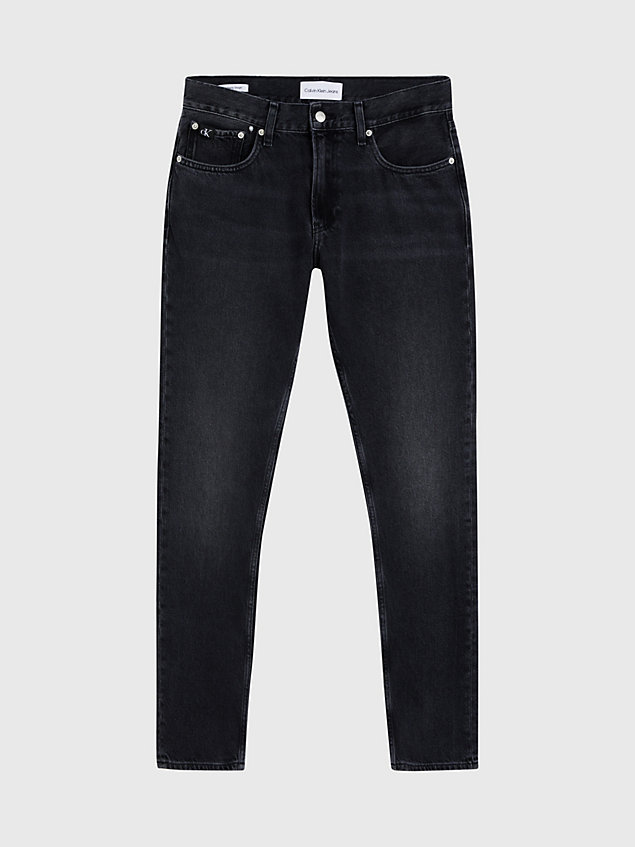 authentic straight jeans black da uomo calvin klein jeans