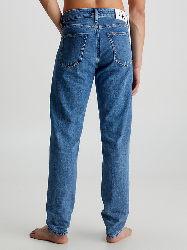 tapered jeans denim medium de hombre calvin klein jeans