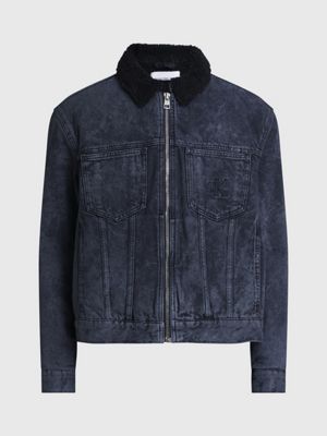 Style sherpa sale denim jacket