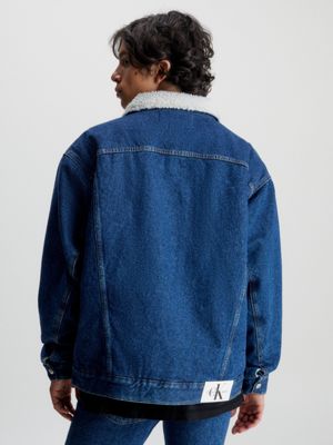 Men's lined shop denim jacket