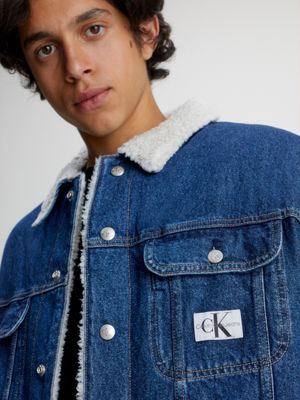 Calvin klein sherpa clearance denim jacket