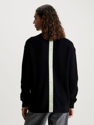 Cotton Logo Tape Jumper Calvin Klein® J30J323974BEH