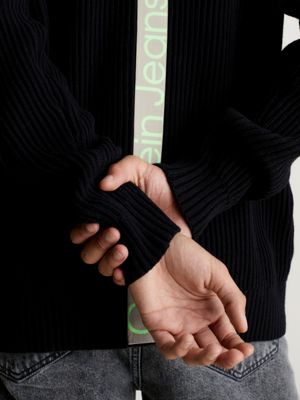 Cotton Logo Tape Jumper Calvin Klein® J30J323974BEH