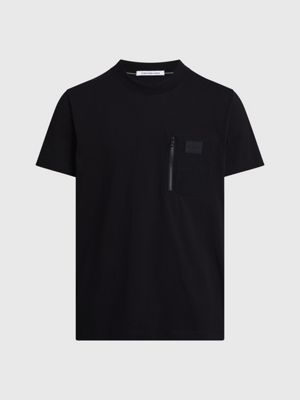 Calvin klein pocket on sale t shirt