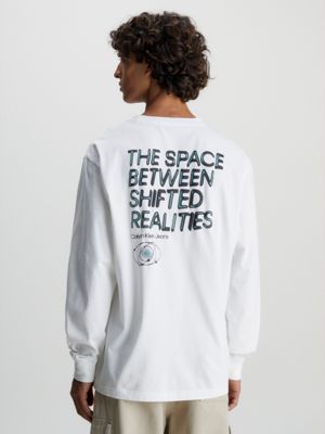 Langarmshirt mit Print hinten Calvin Klein® | J30J324009YAF