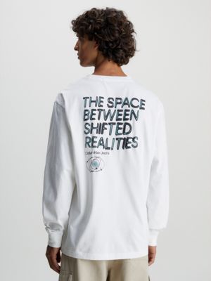 Back Print Long Sleeve T shirt