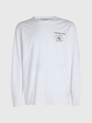 Langarmshirt mit Print hinten Calvin Klein® | J30J324009YAF