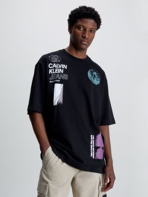 T shirt oversize calvin klein sale