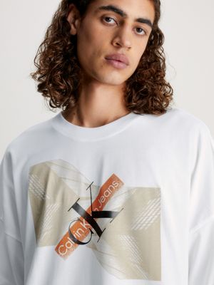 Oversized Graphic Logo T-shirt Calvin | J30J324013YAF Klein®