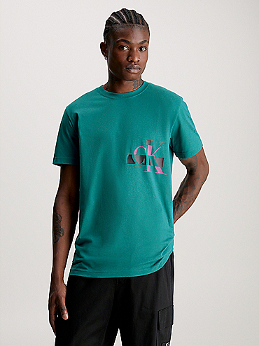Cotton Monogram T-shirt Calvin Klein® | J30J323483CA4